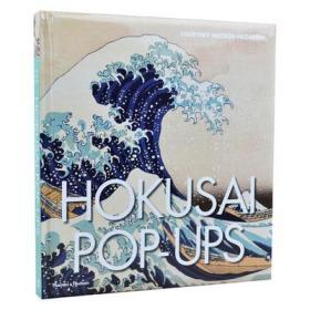 Hokusai Pop-ups，葛饰北斋的立体书 英文原版艺术图书 日本浮世绘