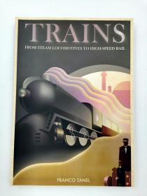 trains from steam locomotives to high-speed rail 从蒸汽机车到高铁的列车