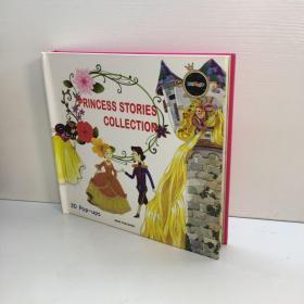 英文原版3D立体书    Princess Stories Collection     迪士尼公主剧场书