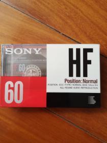 索尼磁带HF60 日本原装产品未开封