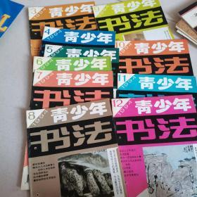 青少年书法1994 3-12期（10本）