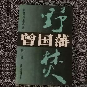 《曾国藩•野焚》（第二部）