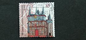 德国邮票（建筑）：2009 The 500th Anniversary of Frankenberg City Hall弗兰肯贝格市政厅500周年 1套1枚