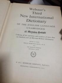 Webster\s Third New International Dictionary