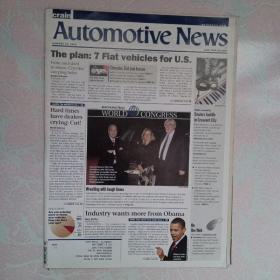 AUTOMOTIVE NEWS 2009年1月26日 英文原版汽车新闻杂志 外文报纸