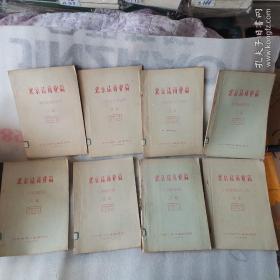 北京志商业篇（初稿）8册和售，油印本