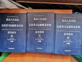 最高人民法院民商事司法解释及审判适用指导 2.3.4 （精装好品  近全新未阅）