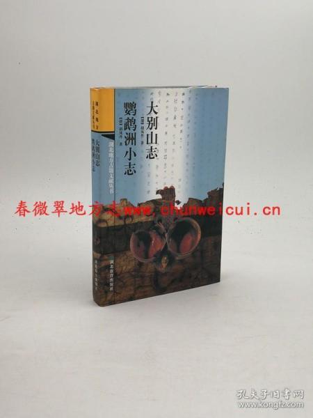 大别山志 鹦鹉洲小志  湖北教育出版社 2002版  正版 现货