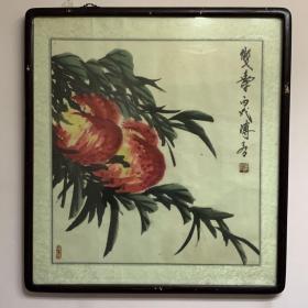 爱新觉罗·溥启 原作（54cm*50cm）展示需要，拍品不带画框，可配