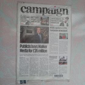 Campaign 英国原版传播营销广告公关和媒体 2013/11/22   外文杂志期刊