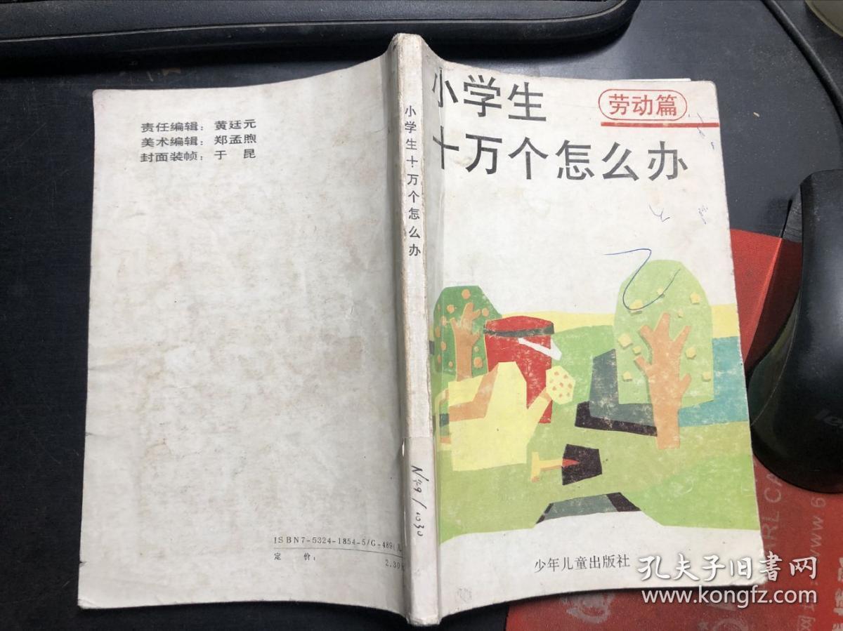 小学生十万个怎么办 劳动篇（馆藏干净无涂画）