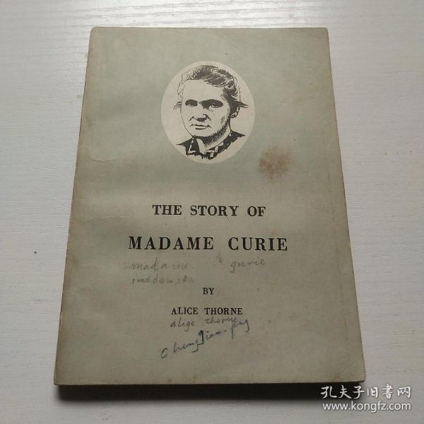 The story of Madam Curie （《居里夫人的故事》英文版）