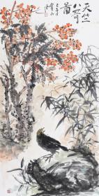 李金山  花鸟