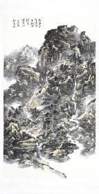 龙卯生  国画山水