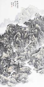 龙卯生  国画 山水画