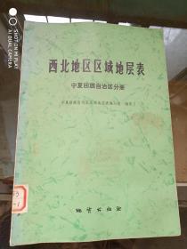 西北地区区域地层表 宁夏回族自治区分册