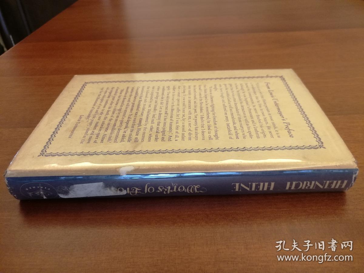 Heinrich Heine: Works of Prose（布面精装，1943年初版）（国内现货）