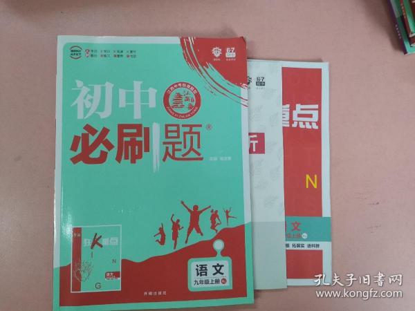 理想树2020版初中必刷题语文九年级上册RJ人教版配狂K重点