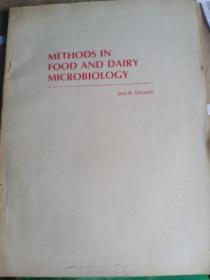 METHODS IN FOOD AND DAIRY MICROBIOLOGY食品和乳制品微生物学方法