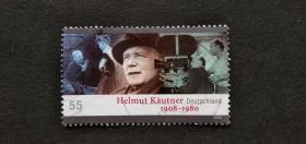 德国邮票（人物）：2008 The 100th Anniversary of the Birth of Helmut Käutner 1908-1980赫尔穆特·考特纳（HelmutKäutner）诞辰100周年 1套1枚