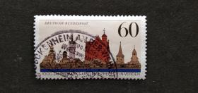 德国邮票（建筑）：1985 The 1000th Anniversary of the Worldwide Municipal Charter《世界市政宪章》 1000周年 1套1枚