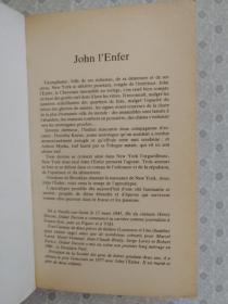 36开法文原版 John l'enfer