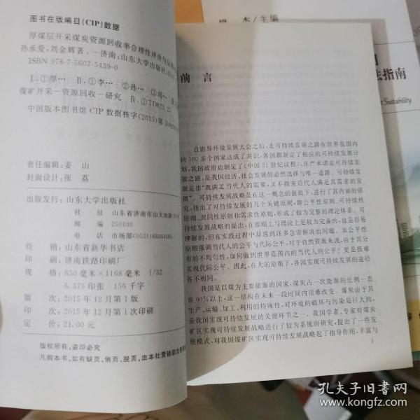 厚煤层开采煤炭资源回收率合理性评价与应用