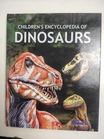 CHILDREN'S ENCYCLOPEDIA OF DINOSAURS 恐龙百科全书 英文版 儿童科普知识阅读学习 精装16开全彩