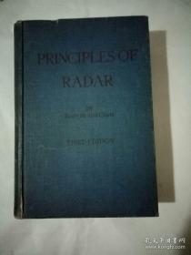 PRINCIPLES OF RADAR 雷达原理 1953年英文原版布面硬精装