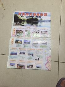 济南市交通旅游图 2006年1月第1版