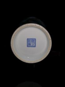 清～雍正官窑流金平安鸟梅瓶 保存完整 古朴素雅 高端大气 品相如图