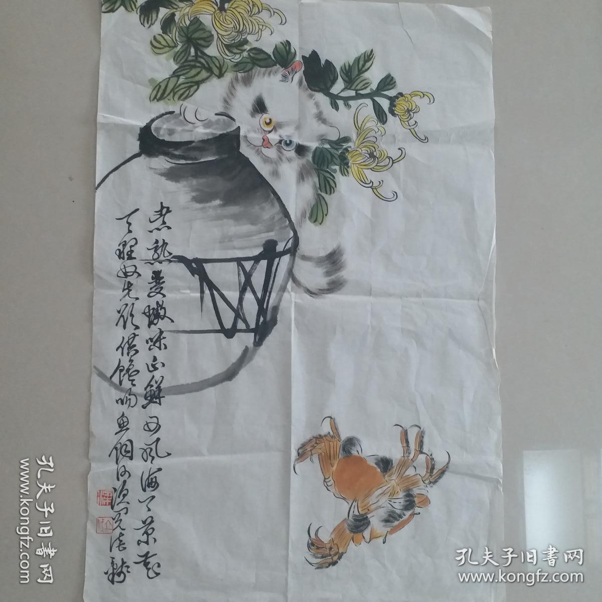 书画家梁立成 手给花鸟软片;山东省书法家协会会员，山东省美协会会负，市美协会员，市书协会员。