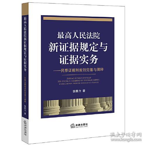 最高人民法院新证据规定与证据实务：民事证据制度的完善与阐释