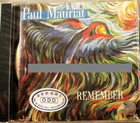 中图进口原版CD：PAUL MAURIAT 保罗莫里哀和他的乐队 《REMEMBER》  收录Love's Theme(爱的主题曲)  原包装未拆封