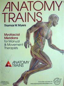 英文原版    Anatomy Trains: Myofascial Meridians for Manual & Movement Therapists      解剖学