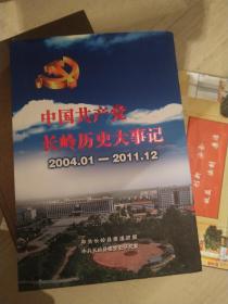 中国共产党长岭历史大事记（2004.01－2011.12）