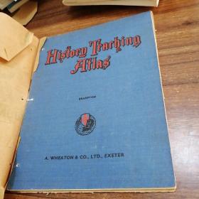 【英文原版地理类1952年】wheaton's history teaching atlas and note book of british & world histor 惠顿历史教学地图集和英国与世界历史笔记簿