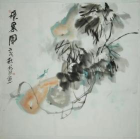 张兆羽68*68【作品保真，取自画家本人！】
字翔之，法名日必旺修。画室涵泳斋。湖南郴州人。现为北京美协会员，湖南省美协会员，郴州市美协会理事，国家一级美术师，中国国画院特聘画师，中国国画研究院院士、研究员