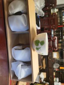 日本回流细瓷茶杯（一套5个）
