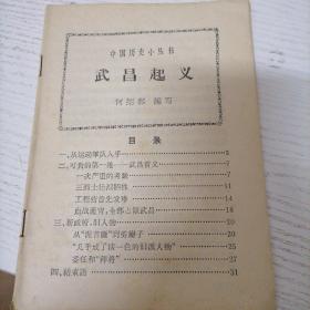 中国历史小丛书:武昌起义