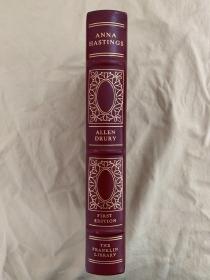 Franklin library真皮限量本：Anna Hastings : The Story of a Washington Newspaperwoman 头版会员定制本