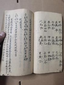 【复印件】江西赣州大师祖传《凡监造修方安葬书》一册厚全，66个筒子页132面，地理秘籍，内容精审，密密麻麻抄满，实战性强、上手极易，秘笈珍本，玄妙莫测。赣南堪與派重要文献。