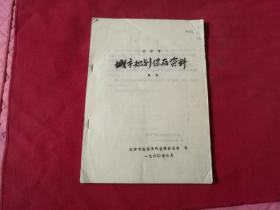 天津市城市规划保存资料目录（封面右上角带签名：王作琨）