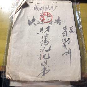 成都味精厂1960年决算报告   共6页