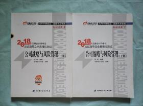 2018年注册会计师考试应试指导及全真模拟测试 公司战略与风险管理  上下册