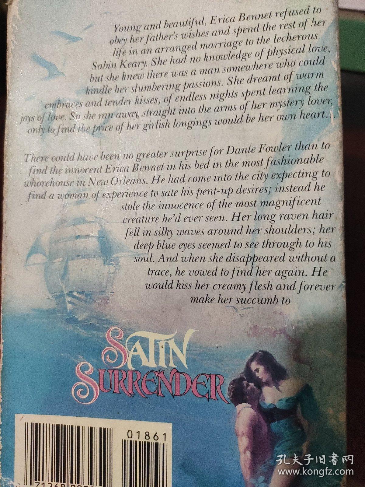 【英文原版】SATIN SURRENDER（32开）