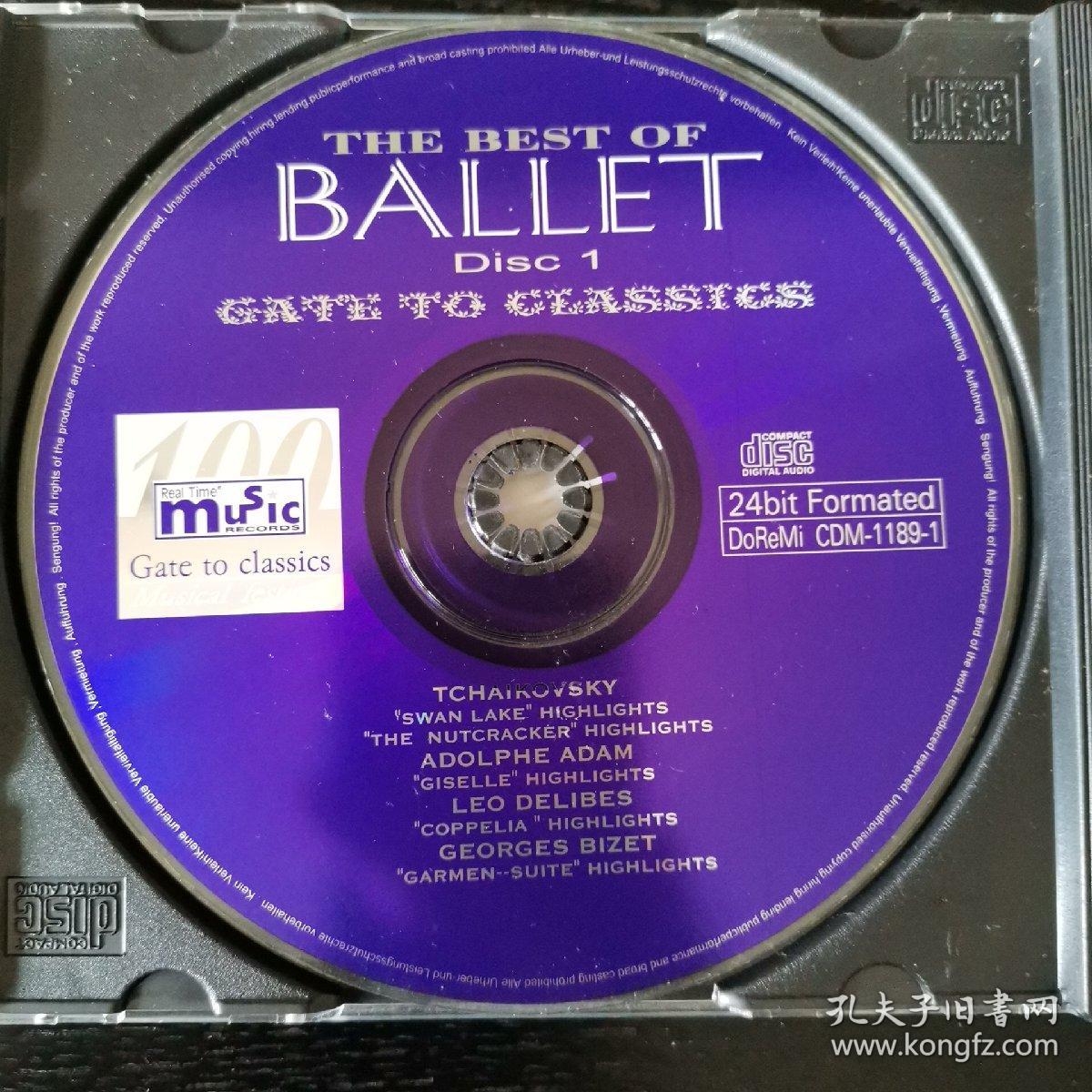 芭蕾音乐原版引进2CD