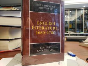 The Cambridge History of English Literature, 1660 1780