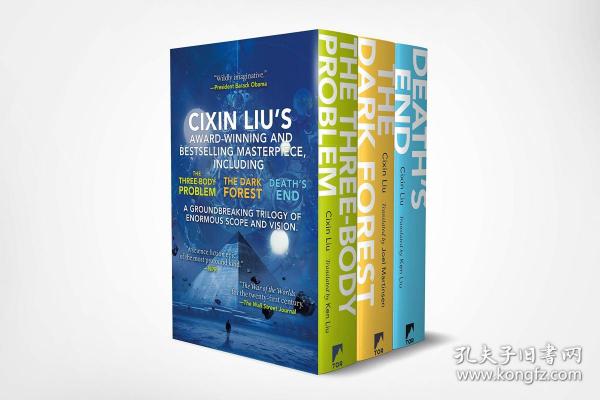 预售三体英文原版平装Three-Body Problem Boxed Set: (The Three-Body Problem, The Dark Forest, Death's End)