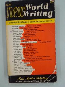 NEW WORLD WRITING FIRST MENTOR SELECTION 《新世界文坛名家选萃》1953